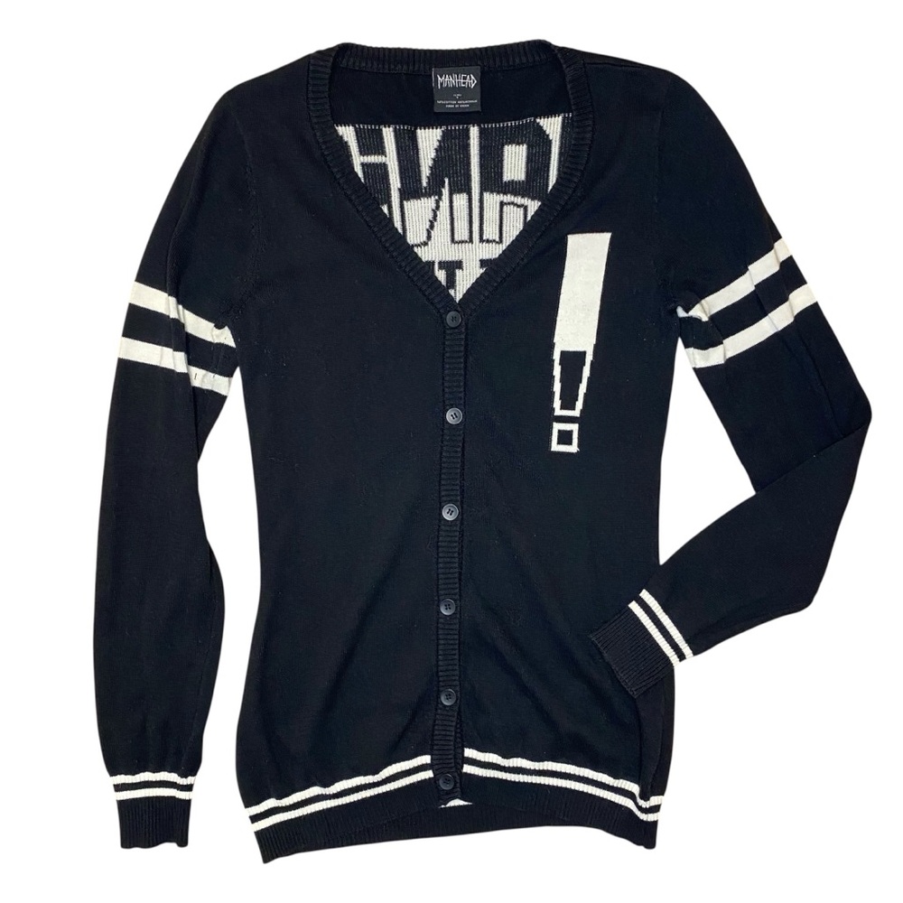 Manhead Panic! At The Disco Exclamation Point Cardigan - Picture 2 of 10